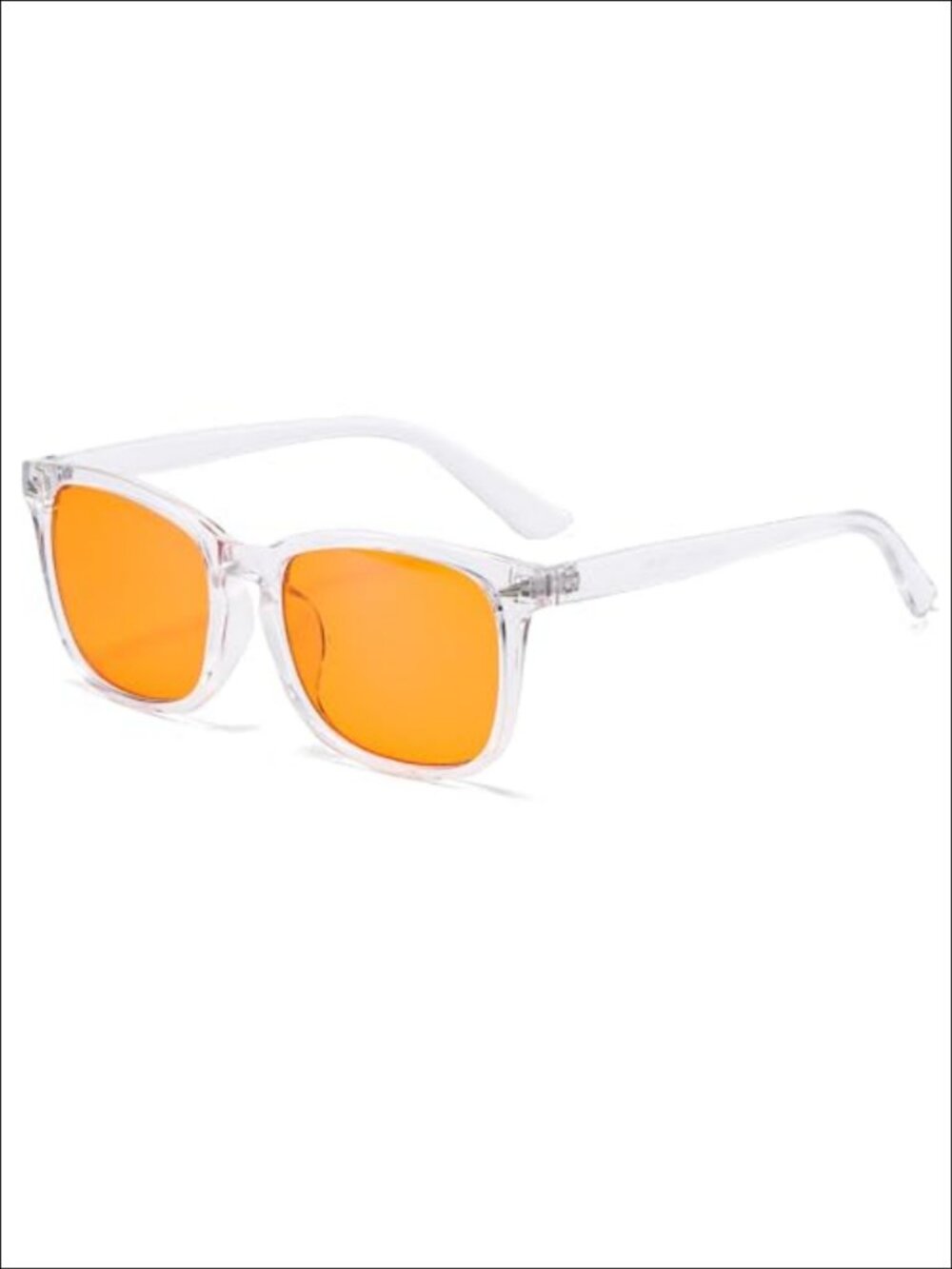 Retro Square Night Driving Glasses UV400 Anti Glare Sunglasses Outdoor
